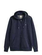 Reg Shield Full Zip Hoodie GANT Navy