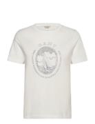 Reg Graphic Ss T-Shirt GANT White