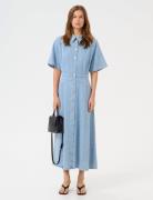 Gzsauda Ss Long Dress Gestuz Blue