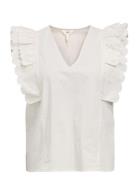 Objhope Papaya Nour S/S Top E Div Object White