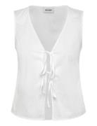Fitted Vest Top Weekday White