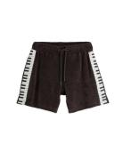 Piano Terry Sweatshorts Mini Rodini Black