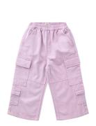 Organic Cargo Twill Pants - Unisex Copenhagen Colors Purple