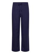 Gd Cotton Linen-Prepster Easy Pant Polo Ralph Lauren Navy
