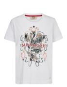 Mmhallin O-Ss Deco Tee MOS MOSH White