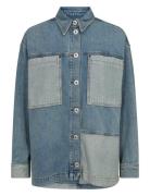 Mmlydia Block Shirt MOS MOSH Blue