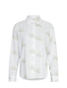 Mschryan C Lla Shirt Emb MSCH Copenhagen White