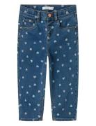 Nmfbella Mom Shaped Jeans 3555-On Noos Name It Blue