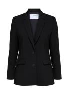Slfrita Ls Classic Blazer Fd Noos Selected Black