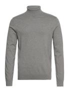 Slhberg Roll Neck Noos Selected Grey