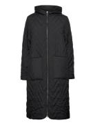 Slfnora Quilted Coat Selected Black