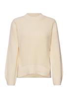 Slfleslie Ls Knit O-Neck B Selected White