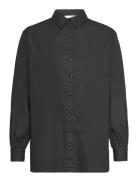 Slfreka Ls Shirt B Selected Black