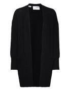 Slflulu New Ls Knit Long Cardigan B Noos Selected Black