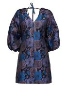 Slfelani 7/8 Short Dress B Selected Navy