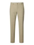 Slhslim-Oasis Linen Trs Noos Selected Beige