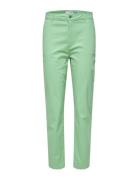Slfmarina Hw Chino Pants W Selected Green
