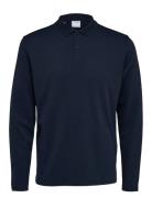 Slhslim-Toulouse Ls Polo Noos Selected Navy