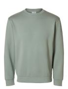 Slhemanuel Soft Crew Neck Sweat Noos Selected Green