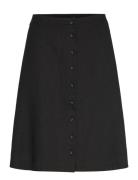 Slfgulia Hw Short Skirt D Selected Black