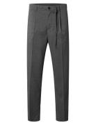 Slh190-Reg Tapered Leroy Pleat Pant Noos Selected Grey