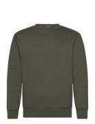 Slhreg-Dan Sweat Crew Neck Selected Khaki