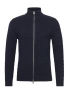 Slhryan Structure Full Zip Selected Navy