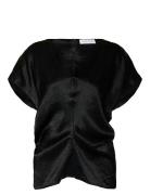 Slfelise Ss Top Selected Black