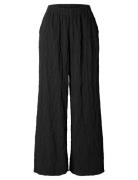 Slfcoria Hw Wide Pant B Selected Black