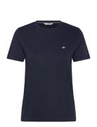 Reg Shield Logo Ss T-Shirt GANT Navy