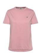 Reg Shield Logo Ss T-Shirt GANT Pink