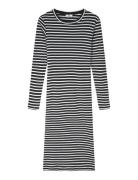 2X2 Cotton Stripe Duba Dress Mads Nørgaard Blue