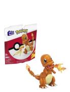 Pokémon Build & Show Charmander Toy Building Set, 4 Inches Tall, Mega ...