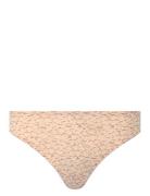 Softstretch Thong / Print CHANTELLE Beige