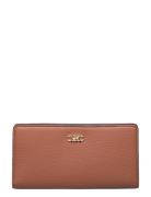 Lg Slim Snap Wallet Michael Kors Brown