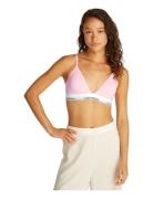 Lightly Lined Triangle Calvin Klein Pink