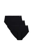 Ua Pure Stretch No Show Hipster-Solid 3Pk Under Armour Black