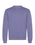 Crew Neck Fly Fleece Lyle & Scott Sport Blue