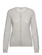Rmwsofia Wool Ls Short Cardigan RM By Rosemunde Grey