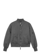 Wwmiley Elwyn Bomber WOOD WOOD Grey