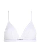 Unlined Triangle Calvin Klein White