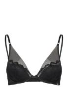Lightly Lined Plunge Calvin Klein Black