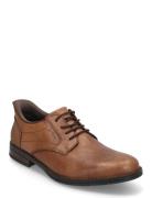 Rieker Men's Shoes 10353-00 Black Rieker Brown
