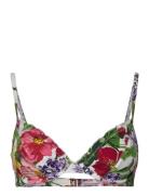 Bikini Top By Ti Mo Patterned