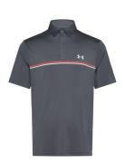 Ua Playoff 3.0 Stripe Polo Under Armour Grey