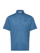 Ua Playoff 3.0 Printed Polo Under Armour Blue