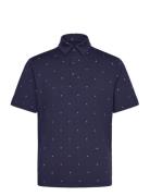 Ua Plyoff 3.0 Prntd Polo Lb Under Armour Navy