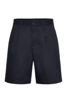 Long Pleated Short Fred Perry Navy