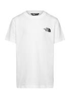 Teen S/S Simple Dome Tee The North Face White