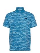 Ua Drive Chill Printed Polo Under Armour Blue
